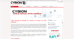 Desktop Screenshot of cybion.fr